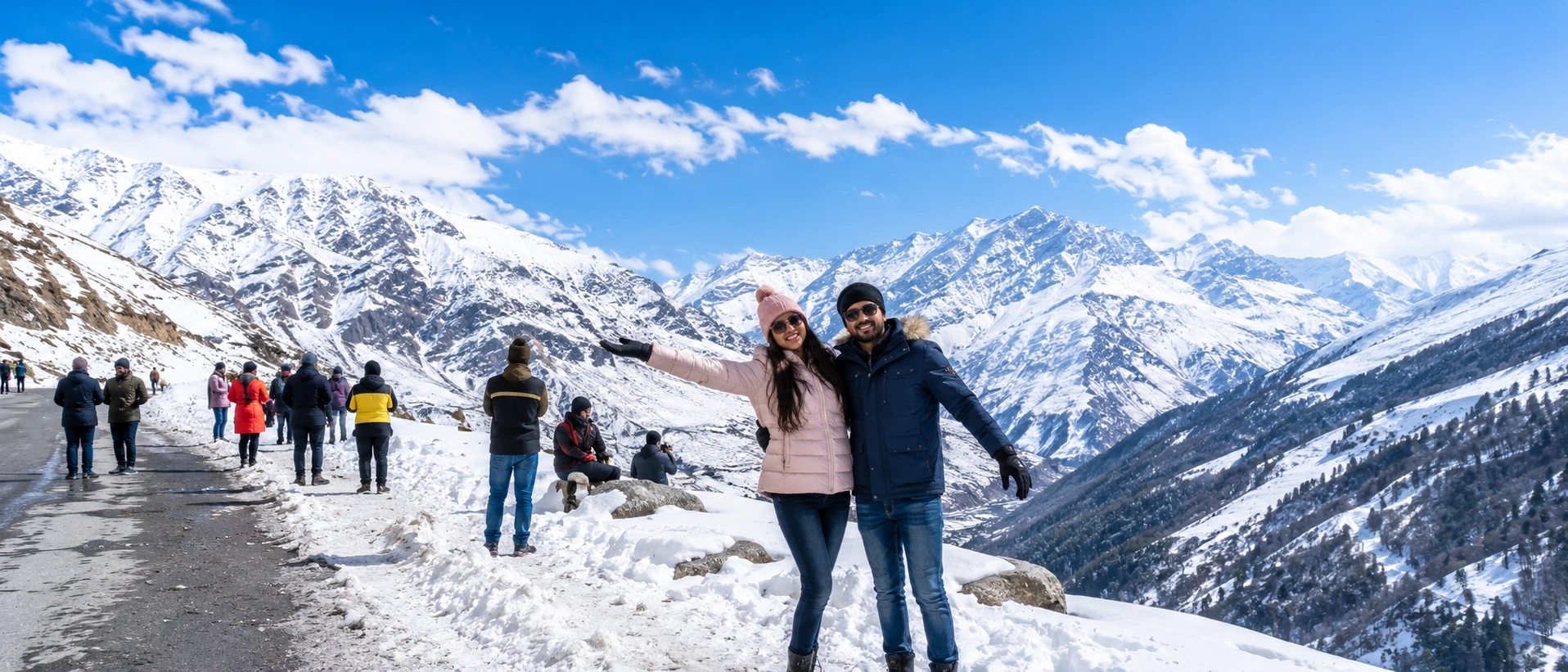 Enjoy Snow Views at Rohtang Pass, Gulaba, Sissu, or Atal Tunnel Sid