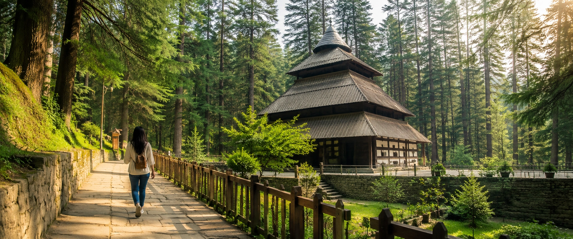 Take a Peaceful Walk Around Hadimba Devi Temple